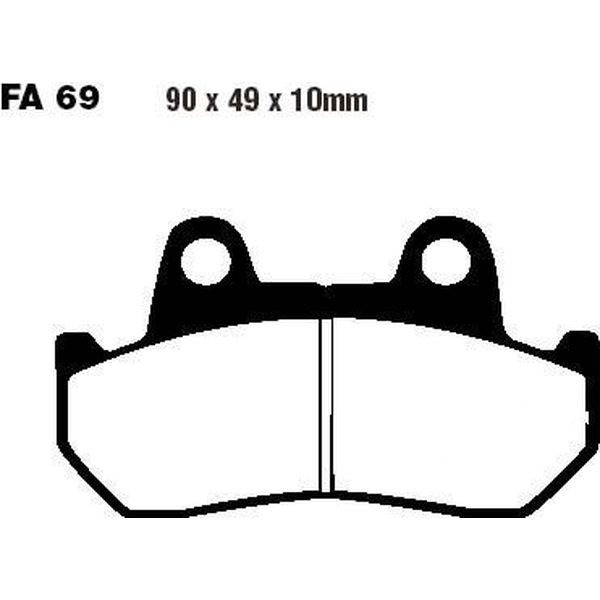 Тормозные колодки EBC FA069HH