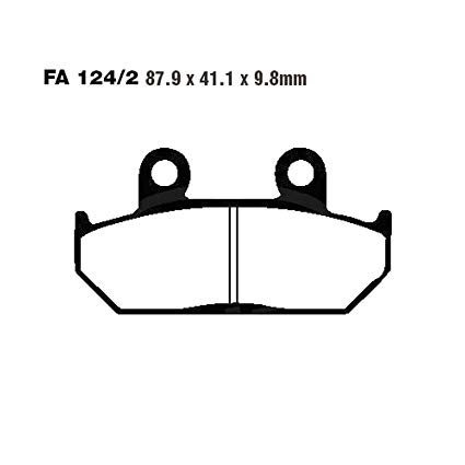 Тормозные колодки EBC FA124HH