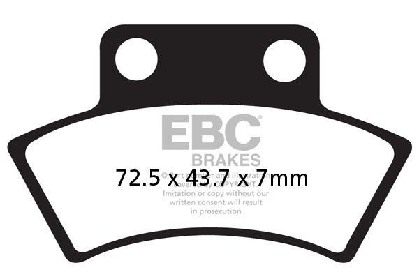 Тормозные колодки EBC FA232TT