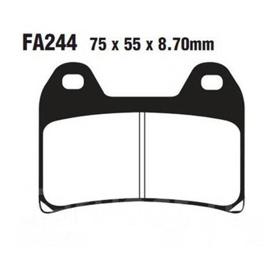 Тормозные колодки AHL FA244-S