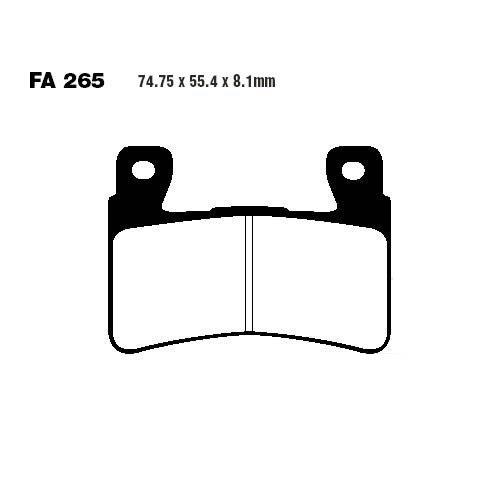 Тормозные колодки AHL FA265