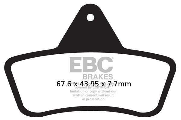 Тормозные колодки EBC FA271TT