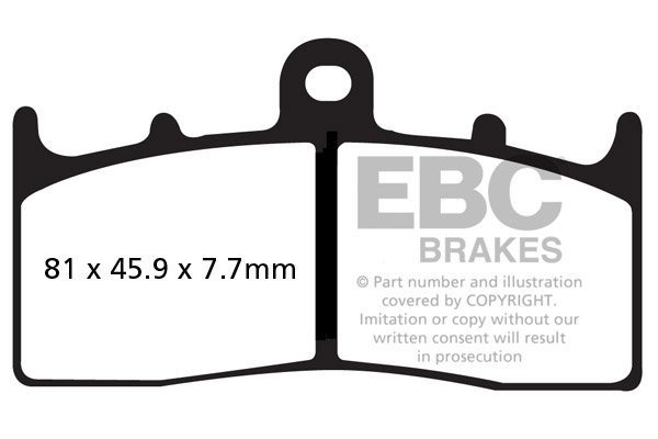 Тормозные колодки EBC FA294HH