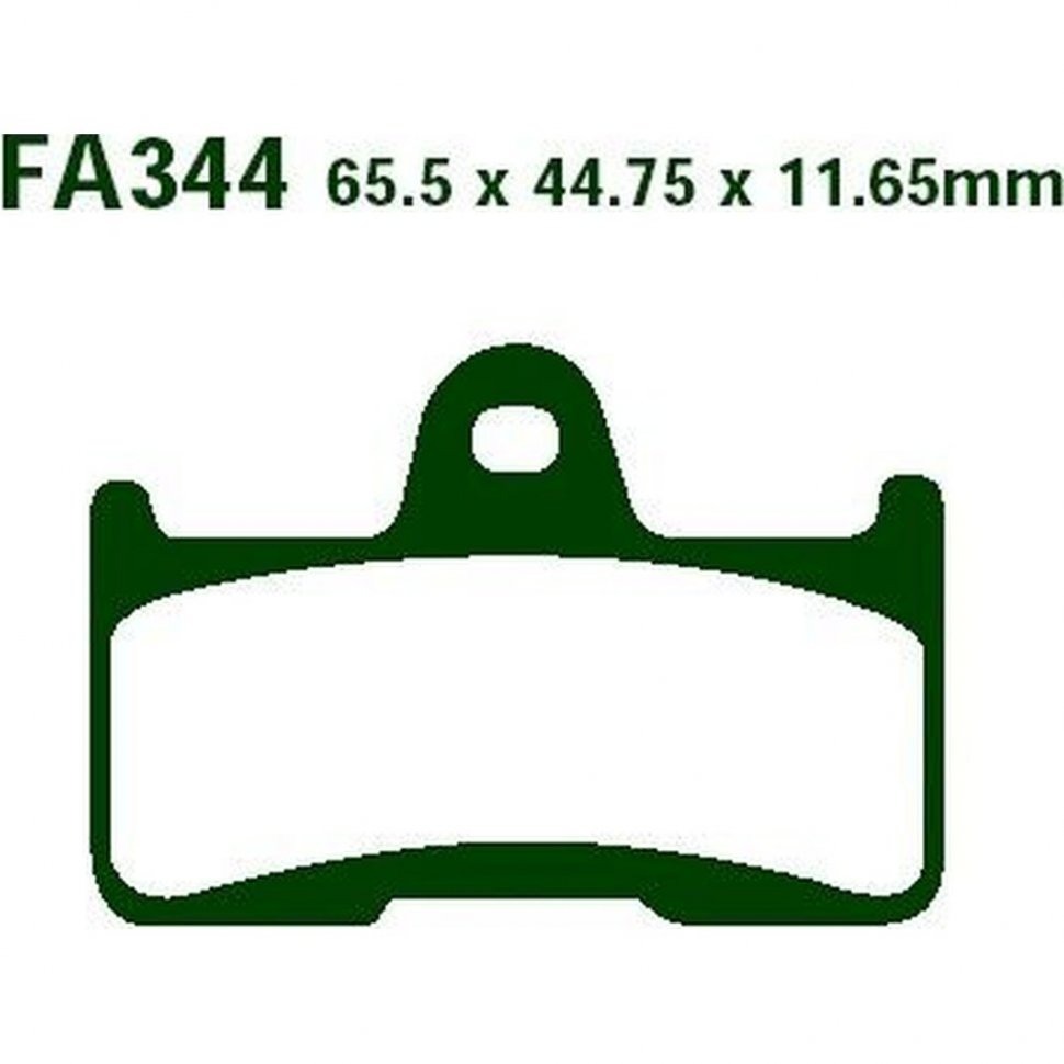 Тормозные колодки EBC FA344R