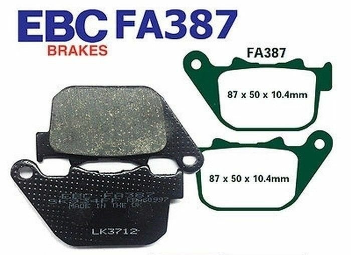 Тормозные колодки EBC FA387
