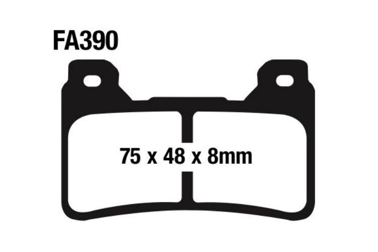 Тормозные колодки AHL FA390