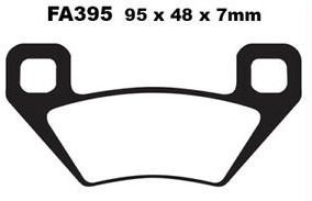 Тормозные колодки EBC FA395R
