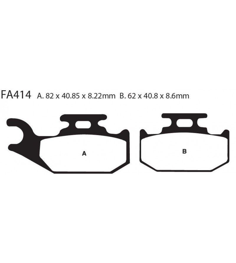 Тормозные колодки EBC FA414X