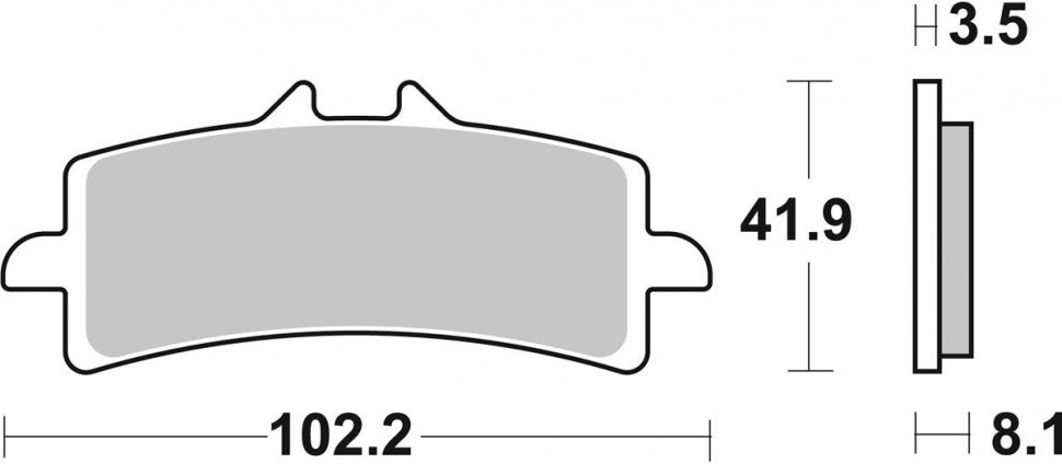 Тормозные колодки AHL FA447