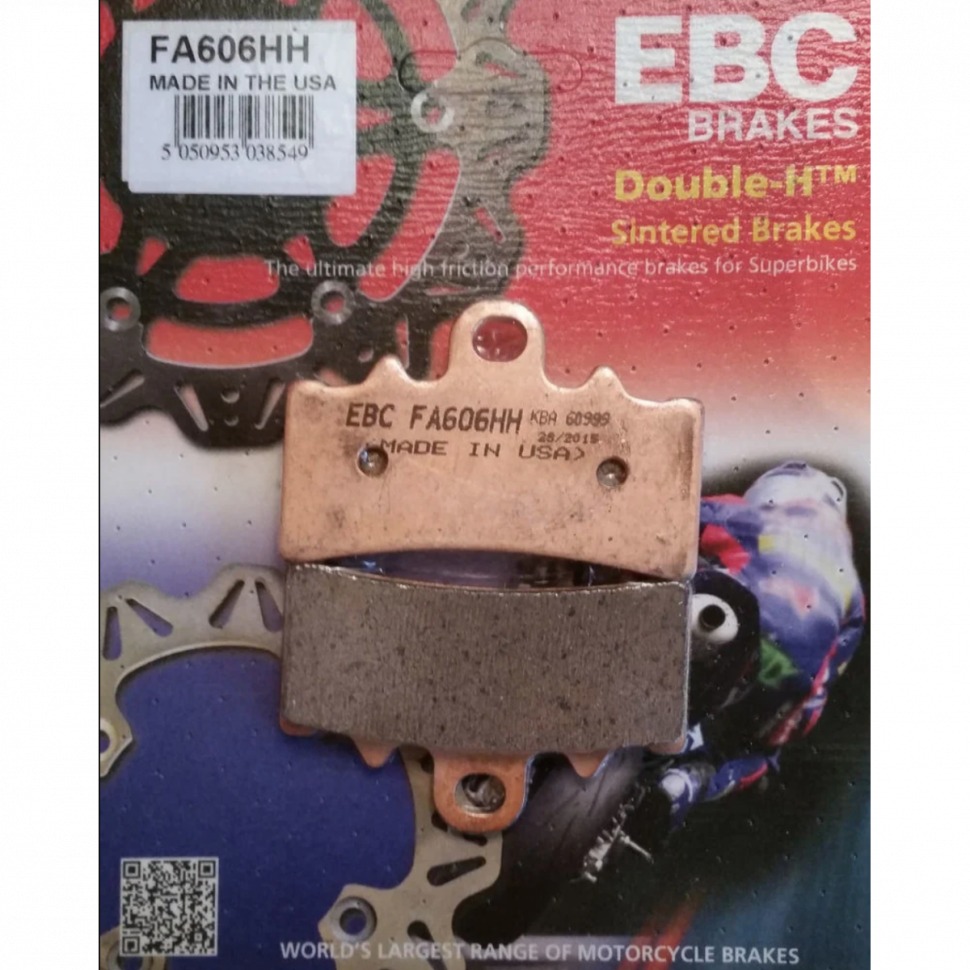 Тормозные колодки для мотоциклов EBC FA606HH