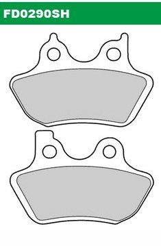 Newfren FD0290SH Тормозные колодки дисковые мото ROAD HD SINTER (FDB2097ST)