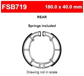 FSB719 Ferodo тормозные колодки