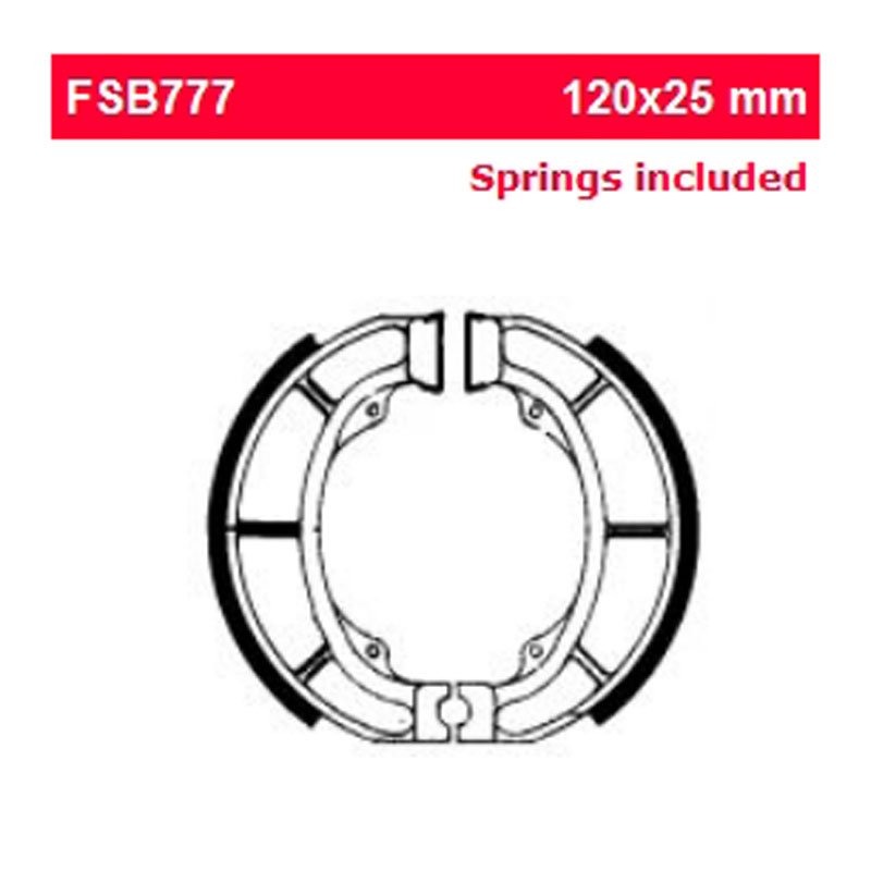 FSB777 Ferodo тормозные колодки