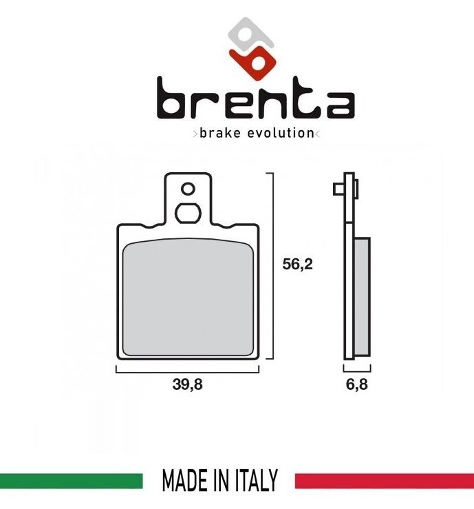 Тормозные колодки Brenta FT 3029