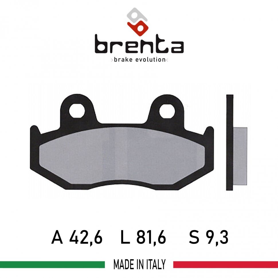 Тормозные колодки Brenta FT 3034