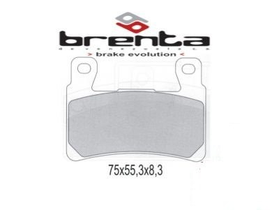 Тормозные колодки Brenta FT 3112