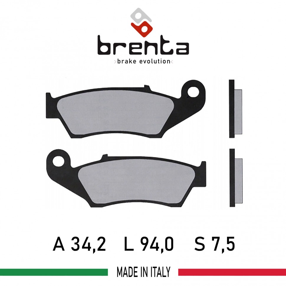Тормозные колодки Brenta FT 4050