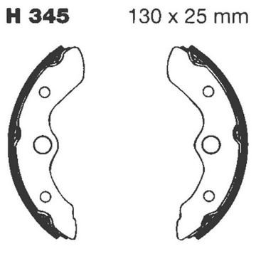Тормозные колодки EBC H345