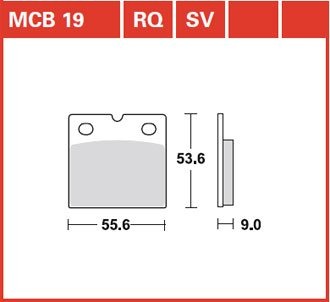Тормозные колодки Lucas TRW – MCB19