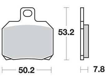 Тормозные колодки Lucas TRW – MCB700