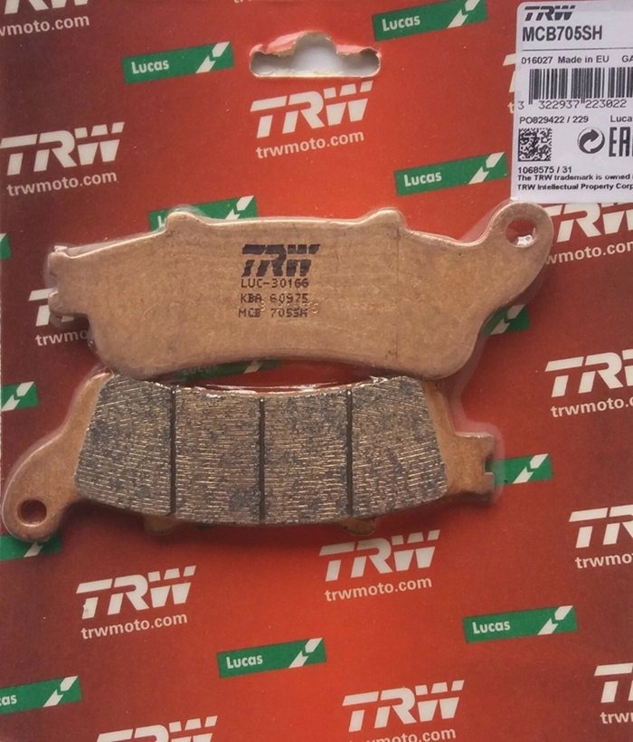 Тормозные колодки Lucas TRW – MCB705SH