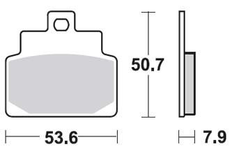 Тормозные колодки Lucas TRW – MCB709