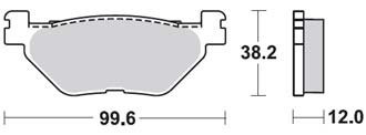 Тормозные колодки Lucas TRW – MCB722