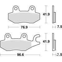 Тормозные колодки для мотоциклов Lucas TRW MCB900SV
