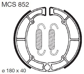 Тормозные колодки Lucas TRW – MCS852
