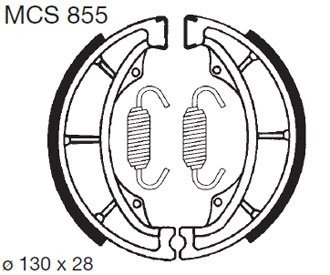 Тормозные колодки Lucas TRW – MCS855