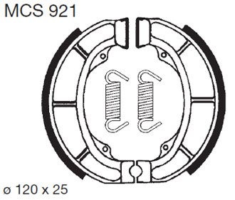 Тормозные колодки Lucas TRW – MCS921