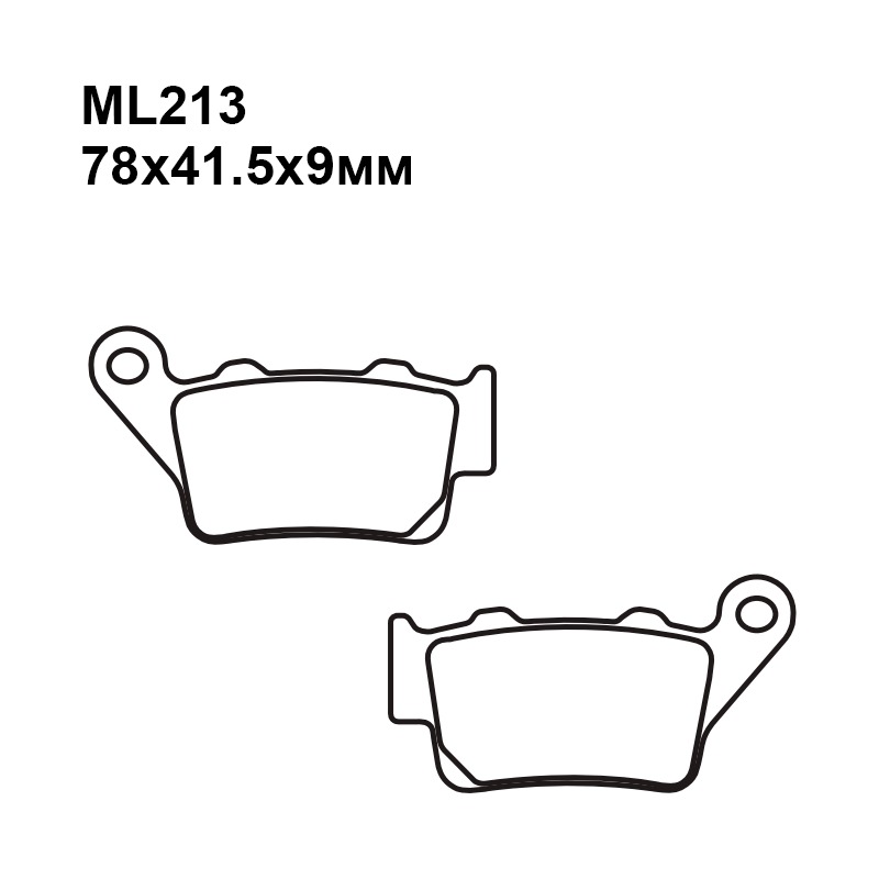 Тормозные колодки Puller ML213