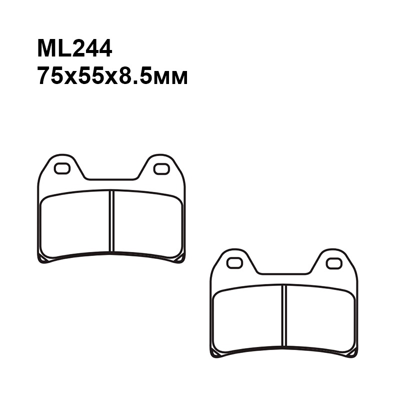 Тормозные колодки Puller ML244