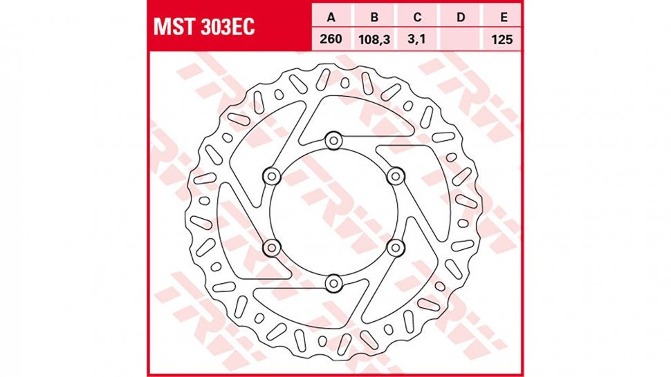 Тормозные колодки Lucas TRW MST303EC