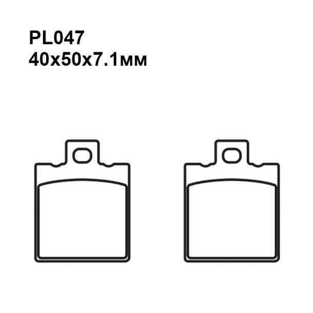 Тормозные колодки Puller PL047