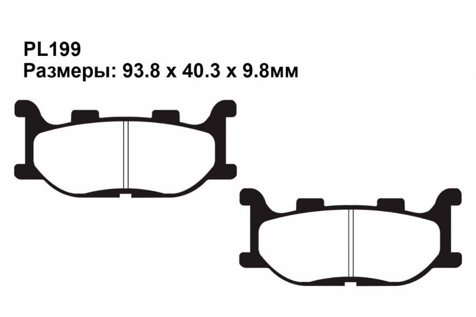 Тормозные колодки Puller PL199