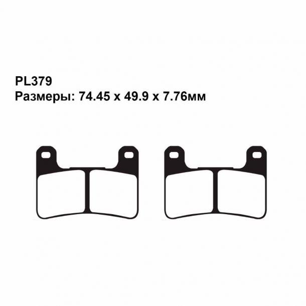 Тормозные колодки Puller PL379