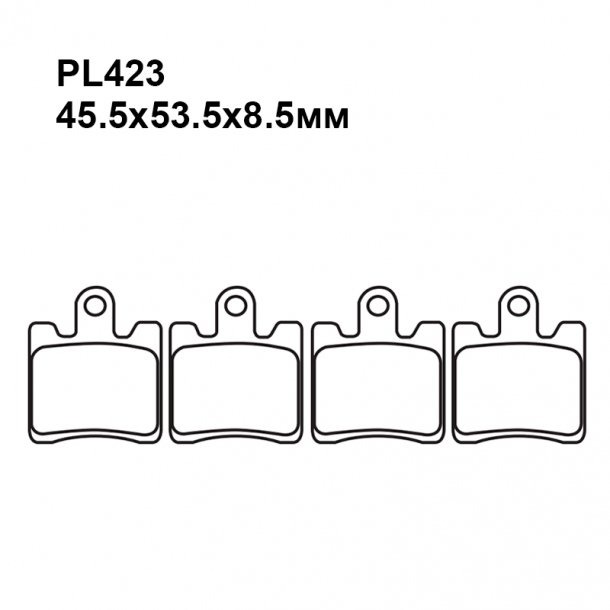 Тормозные колодки Puller PL423