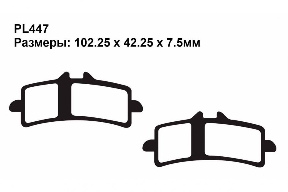 Тормозные колодки Puller PL447