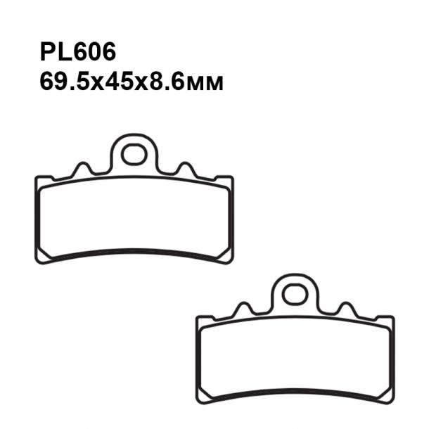 Тормозные колодки Puller PL606