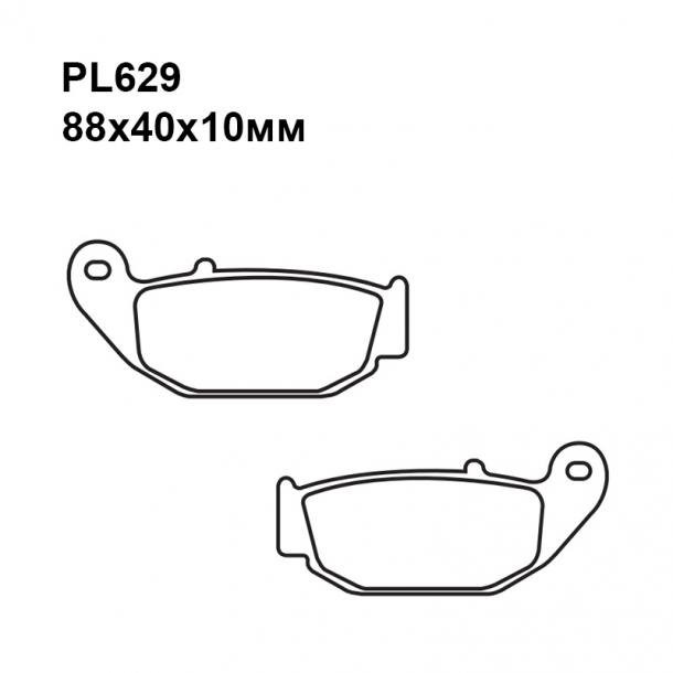 Тормозные колодки Puller PL629