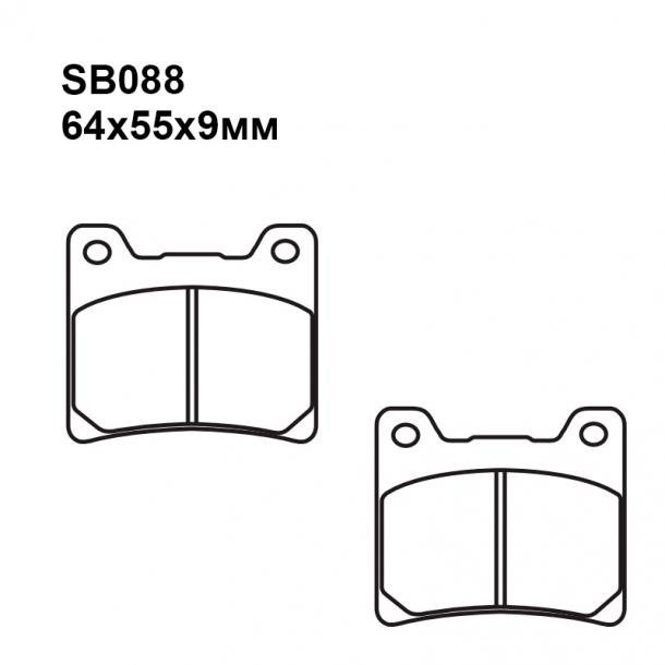 Тормозные колодки Puller SB088