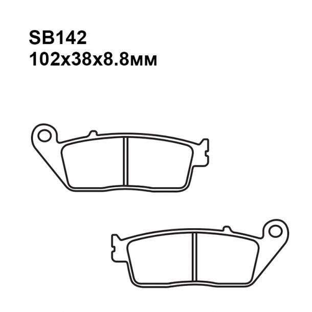 Тормозные колодки Puller SB142