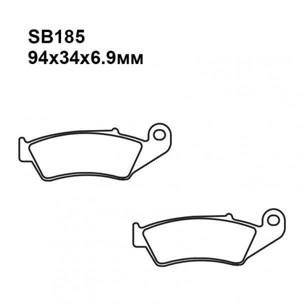 Тормозные колодки Puller SB185