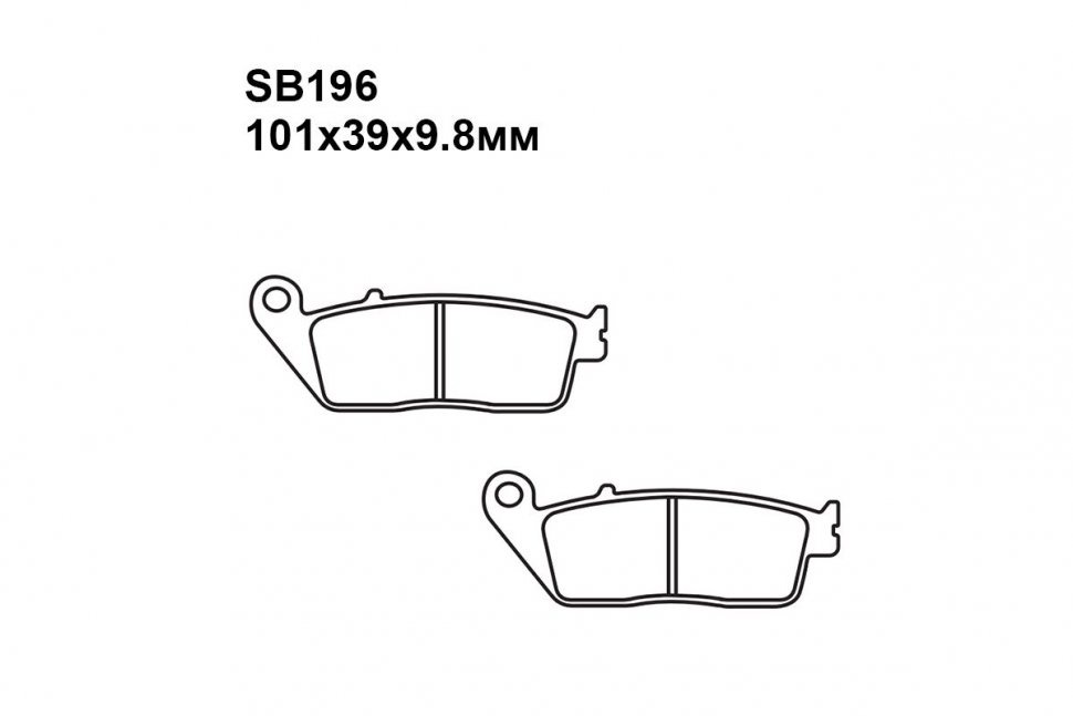 Тормозные колодки Puller SB196