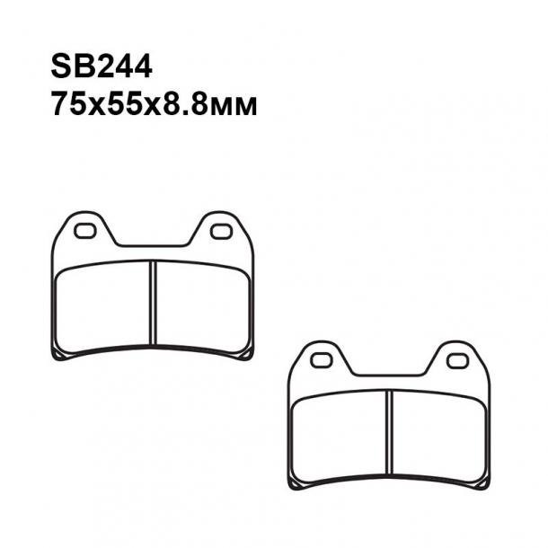 Тормозные колодки Puller SB244