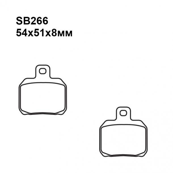 Тормозные колодки Puller SB266