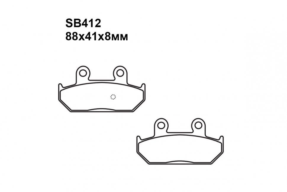 Тормозные колодки Puller SB412