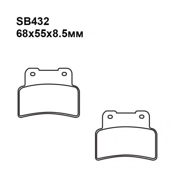 Тормозные колодки Puller SB432