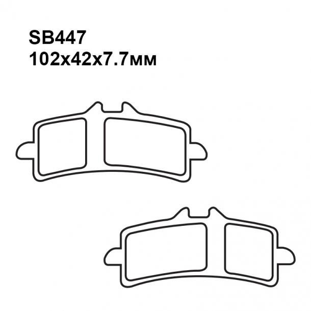 Тормозные колодки Puller SB447